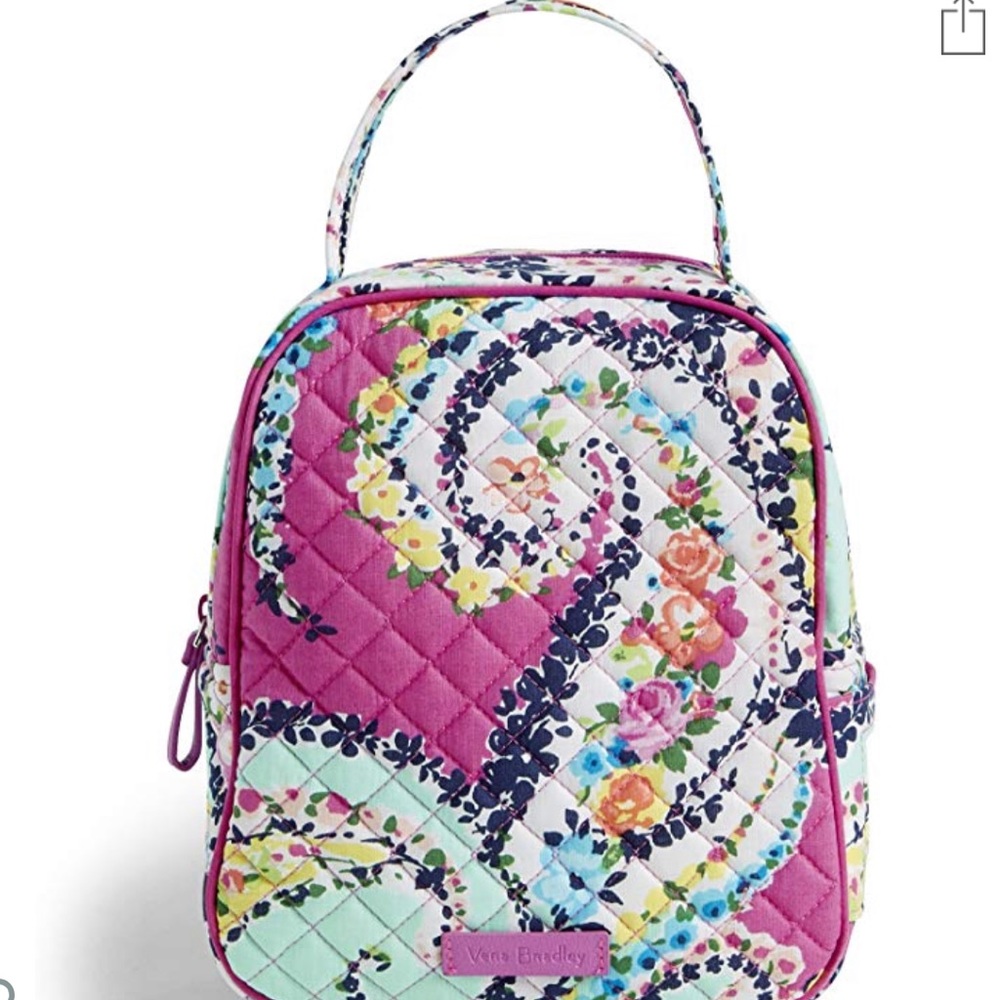 Vera Bradley Wildflower Paisley Lunchbag